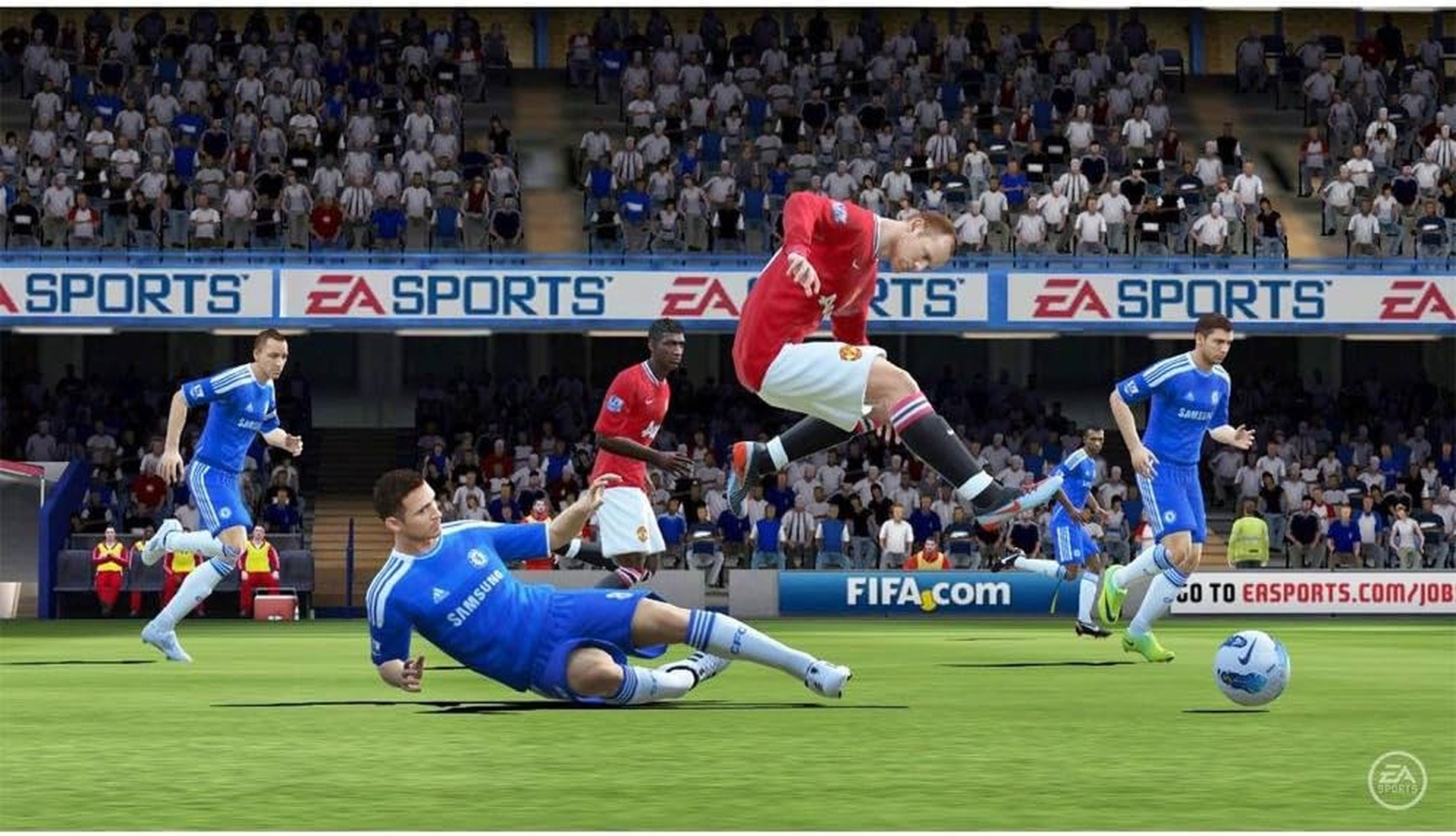 EA Sports FIFA in-game football action